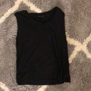 Top Shop Black Tank Top Crop Top